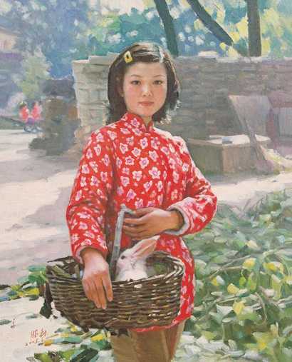 王胜利 2005年作 彩彩